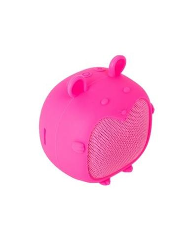 ALTAVOZ BLUETOOTH SPC SOUND PUPS MICRO SD 3W PINK