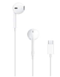 AURICULAR IN EAR + MIC APPLE EARPODS USB-C WHITE
