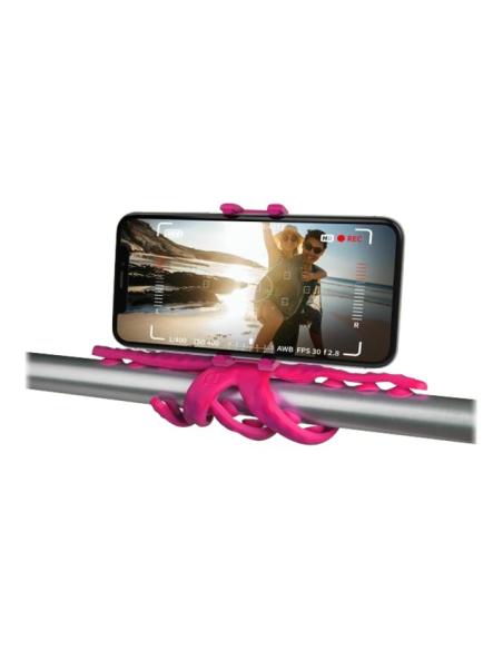 SOPORTE SELFIE CELLY FLEXIBLE SQUIDDY PINK