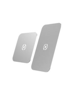 PLACA METALICA UNIVERSAL CELLY SILVER PARA SOPORTE GHOST