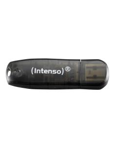 MEMORIA USB INTENSO 16GB RAINBOW LINE BLACK 2