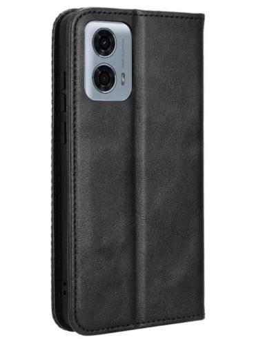 FUNDA MOVIL HT FLIP CASE LEATHER BLACK MOTOROLA...