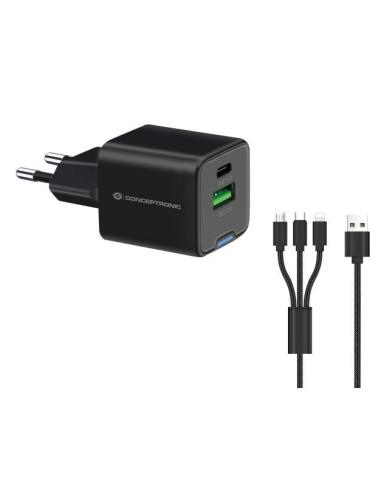 CARGADOR USB CONCEPTRONIC ALTHEA 33W USB-C +...