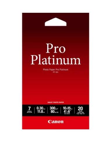 PAPEL CANON FOTOGRAFICO PT-101 PRO PLATINUM...