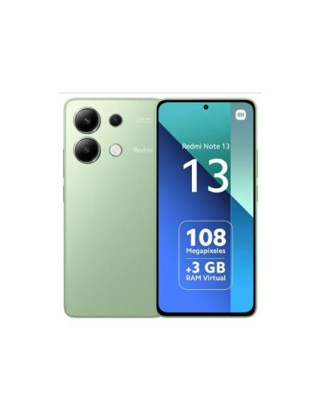 SMARTPHONE XIAOMI REDMI NOTE 13 6.67 OC 6GB 128GB 4G ANDROID 13 GREEN