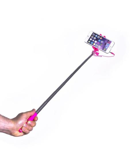 SOPORTE SELFIE CELLY MINI CON DISPARADOR JACK PINK