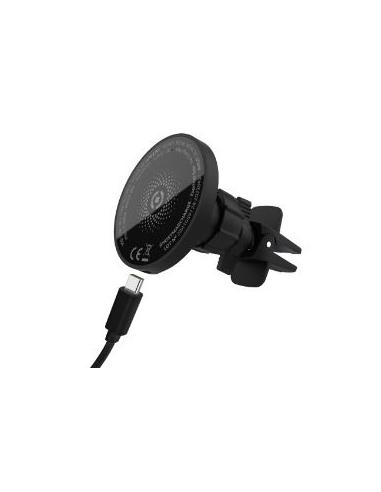 SOPORTE COCHE CELLY MAGSAFE CHARGE BLACK