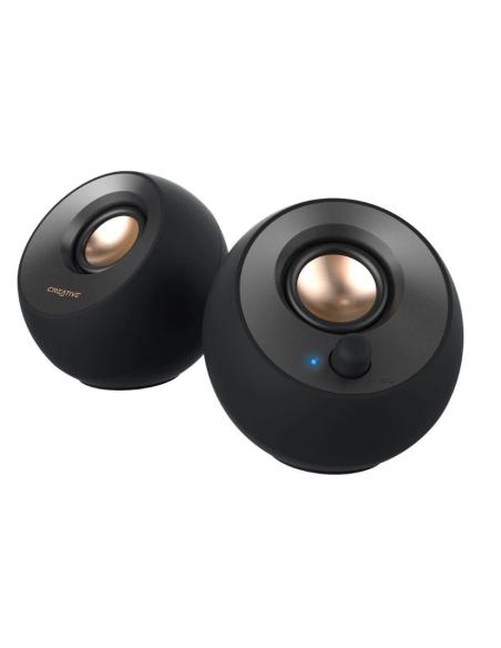 ALTAVOCES CREATIVE PEBBLE V2 8W USB-C / USB JACK BLACK