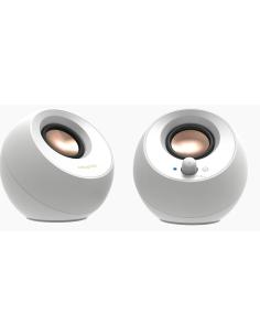 ALTAVOCES CREATIVE PEBBLE V3 16W USB-C BLUETOOTH JACK WHITE