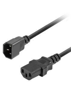 CABLE KABLEX ALIMENTACION CPU C13 / MONITOR C14 1.8M