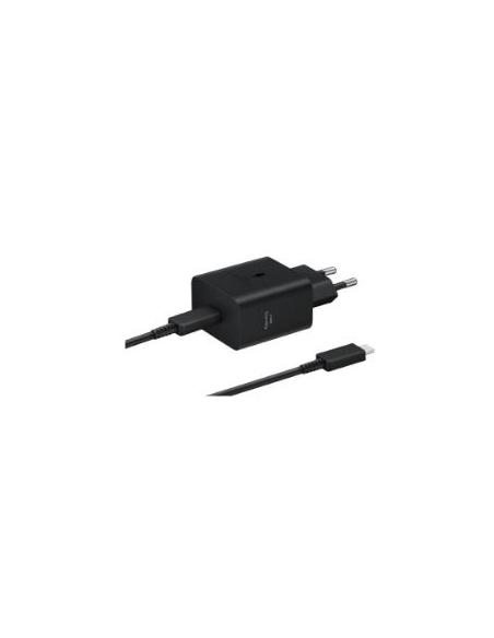 CARGADOR USB-C SAMSUNG 45W + CABLE USB-C BLACK PARA CASA