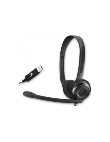 AURICULAR + MIC EPOS PC8 USB BLACK