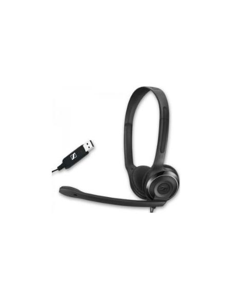 AURICULAR + MIC EPOS PC8 USB BLACK