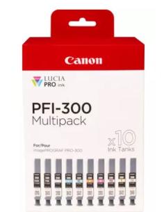 CARTUCHO CANON 300 MULTIPACK 10 COLORES IMAGEPROGRAF PRO-300
