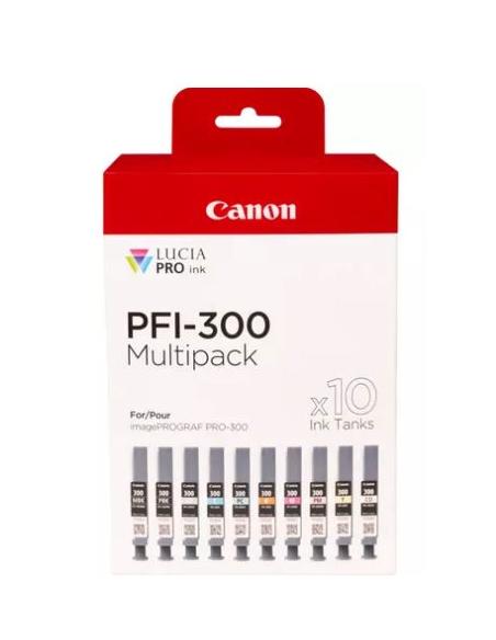 CARTUCHO CANON 300 MULTIPACK 10 COLORES IMAGEPROGRAF PRO-300