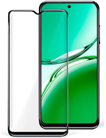PROTECTOR COOL CRISTAL TEMPLADO 3D BLACK OPPO RENO 12F 4G / 12F 5G / 12FS 4G / 12FS 5G