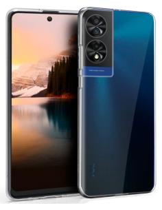FUNDA MOVIL BACK COVER COOL SILICONA TRANSPARENTE TCL 40...
