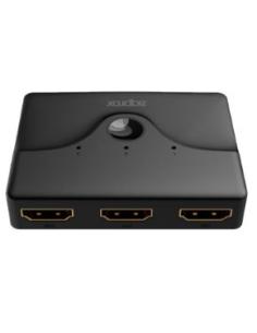 CONMUTADOR DATA SWITCH MANUAL APPROX 3X1 HDMI 4K
