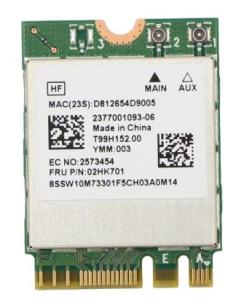 TARJETA WIRELESS AC WLAN LENOVO