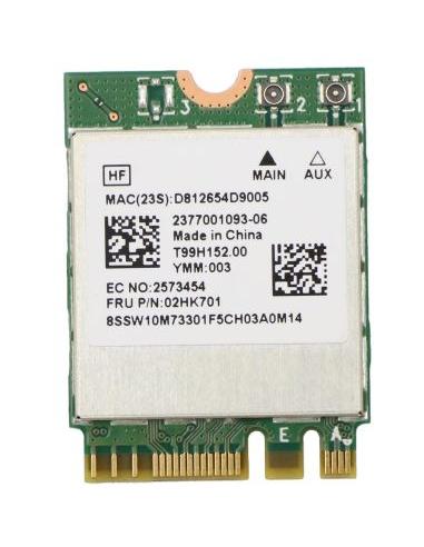 TARJETA WIRELESS AC WLAN LENOVO