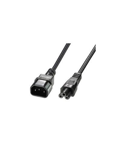 CABLE LINDY ALIMENTACION C14 / TIPO TREBOL C5...