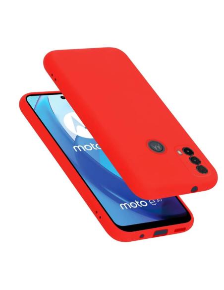 FUNDA MOVIL BACK COVER HT SILICONA RED MOTOROLA E20 / E30 / E40