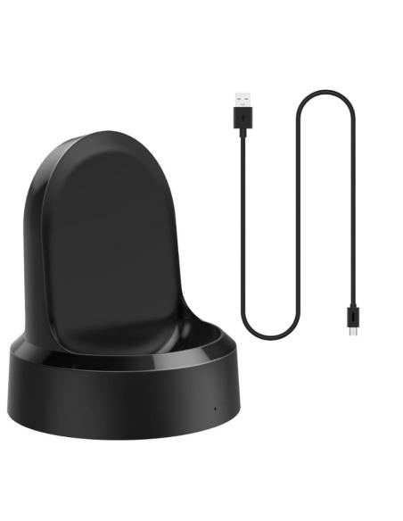 BASE DE CARGA + CABLE HT USB / MICRO USB PARA SAMSUNG GEAR S3 FRONTIER