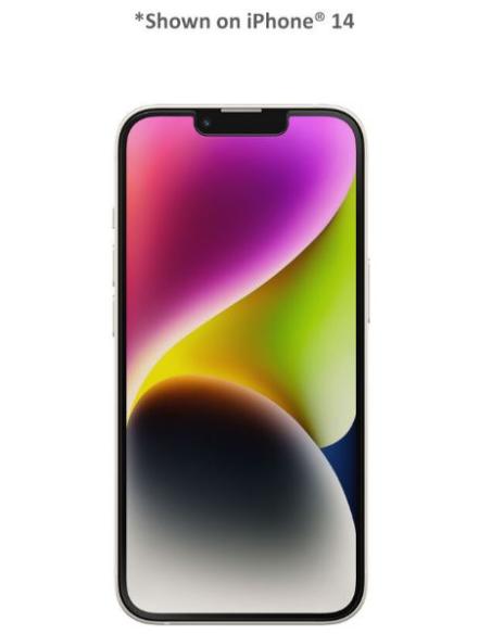 PROTECTOR OTTERBOX CRISTAL TEMPLADO PARA IPHONE 14 / 13 / PRO