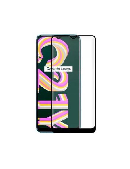PROTECTOR COOL CRISTAL TEMPLADO 3D BLACK REALME C21Y / C25Y