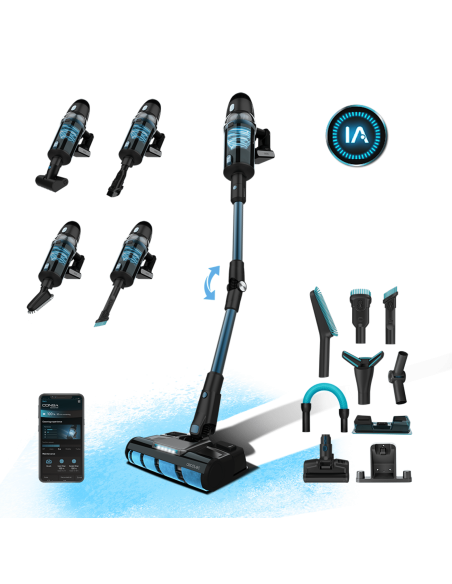 ASPIRADOR CECOTEC CONGA ROCKSTAR 9500 CONNECTED ERGOWET 3000 IA