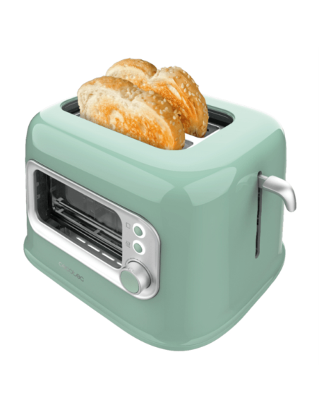 TOSTADORA CECOTEC RETROVISION GREEN