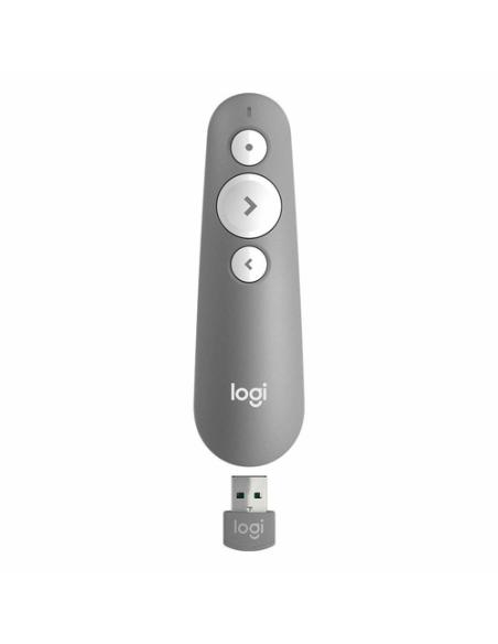 PRESENTER LOGITECH CORDLESS R500S REMOTE CONTROL MEDIUM GREY