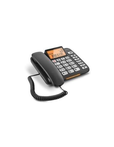 TELEFONO FIJO SIEMENS GIGASET DL580 BLACK