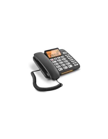 TELEFONO FIJO SIEMENS GIGASET DL580 BLACK