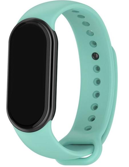 CORREA COOL SILICONA PARA XIAOMI MI BAND 8 / 9 / 10 MINT