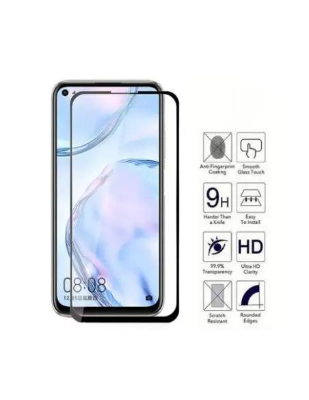 PROTECTOR HT CRISTAL TEMPLADO 3D BLACK PARA HUAWEI P40 LITE