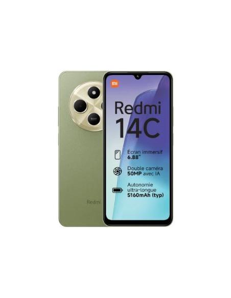 SMARTPHONE XIAOMI REDMI 14C 6.88 OC 8GB 256GB 4G ANDROID 14 SAGE GREEN