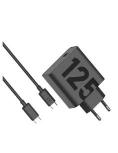 CARGADOR USB-C MOTOROLA 125W BLACK + CABLE USB-C USB-C