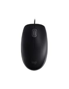 MOUSE LOGITECH B110 SILENT USB BLACK