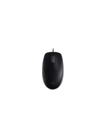 MOUSE LOGITECH B110 SILENT USB BLACK