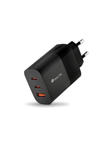 CARGADOR USB NGS BUD 65W GAN USB + 2XUSB-C BLACK