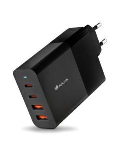 CARGADOR USB NGS BUD 100W GAN 2XUSB + 2XUSB-C BLACK