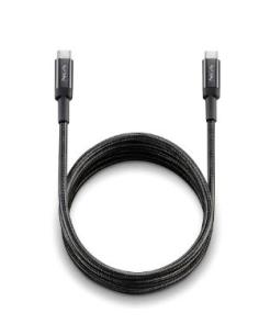 CABLE NGS USB-C MACHO / USB-C MACHO 65W 2M BLACK