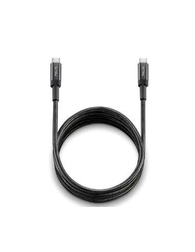 CABLE NGS USB-C MACHO / USB-C MACHO 65W 3M BLACK