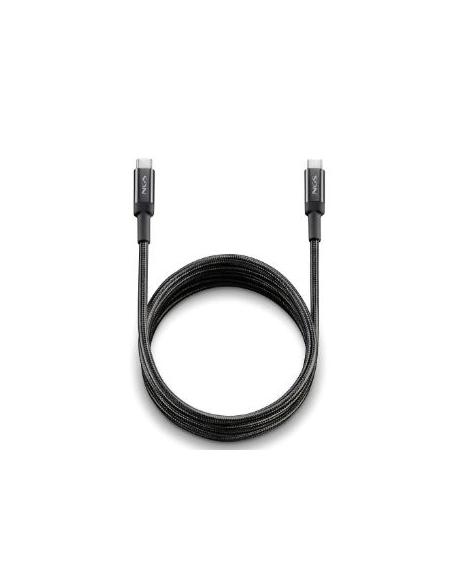 CABLE NGS USB-C MACHO / USB-C MACHO 65W 3M BLACK
