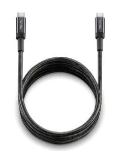 CABLE NGS USB-C MACHO / USB-C MACHO 100W 2M BLACK