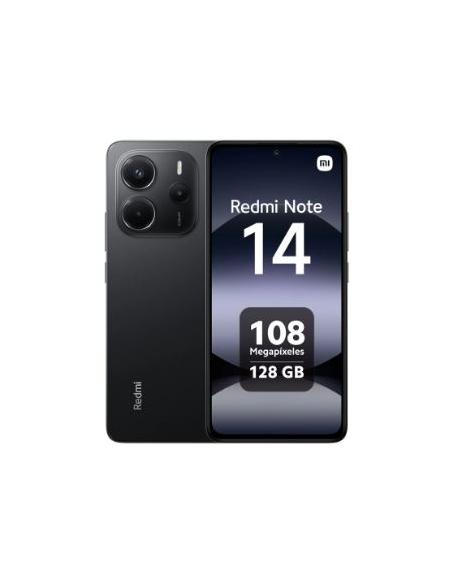 SMARTPHONE XIAOMI REDMI NOTE 14 6.67 OC 6GB 128GB 4G ANDROID 14 BLACK
