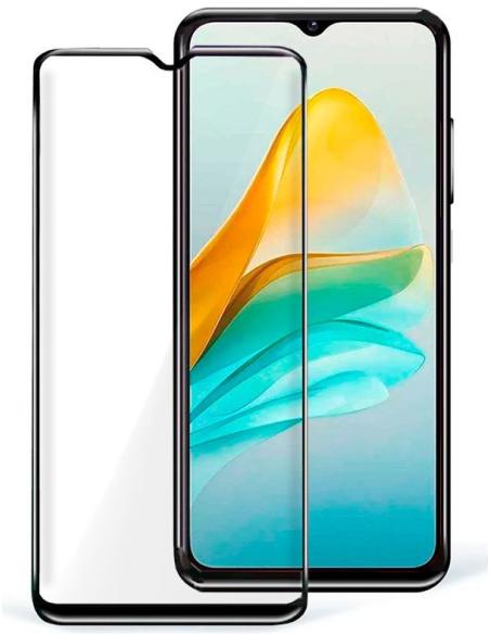 PROTECTOR COOL CRISTAL TEMPLADO 3D BLACK ZTE BLADE A53