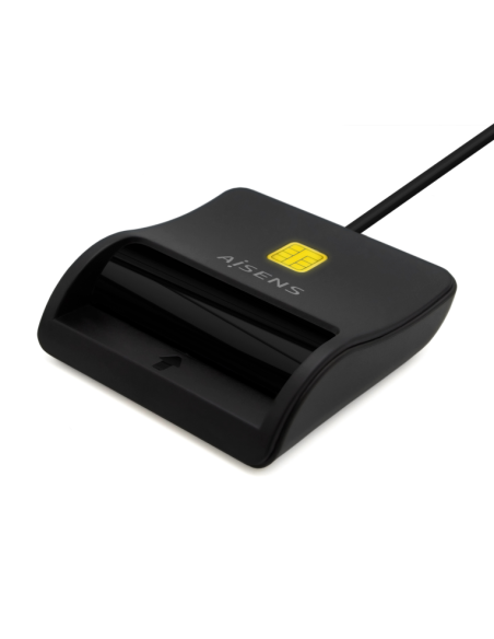 LECTOR DE TARJETAS CHIP DNIE AISENS SN03C USB BLACK