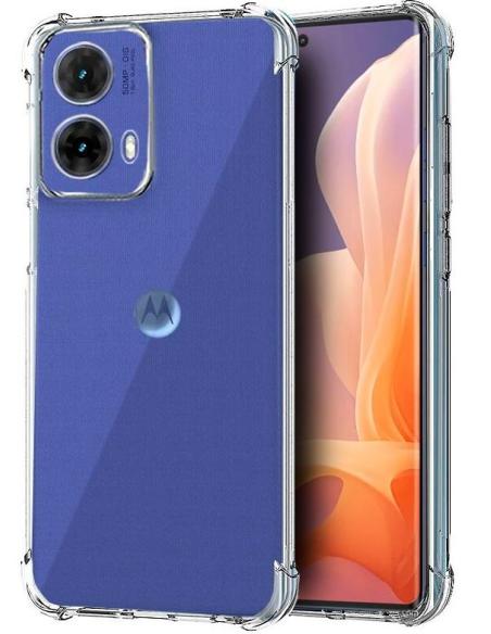 FUNDA MOVIL BACK COVER COOL ANTISHOCK TRANSPARENTE MOTOROLA G85 5G
